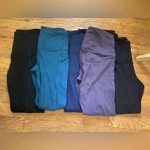 5 pack victoria sport leggings